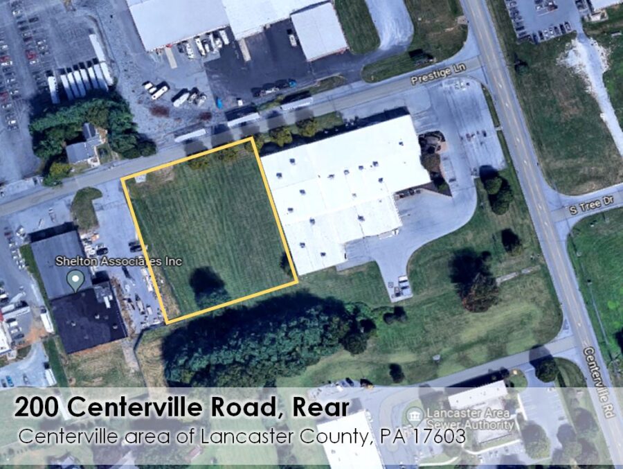 1.6 acre Land Lease Available Located just off Centerville Road – Ready for your development!