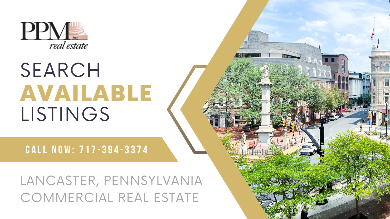 Available Commercial Properties For Sale & Lease in Lancaster, PA - PPM ...